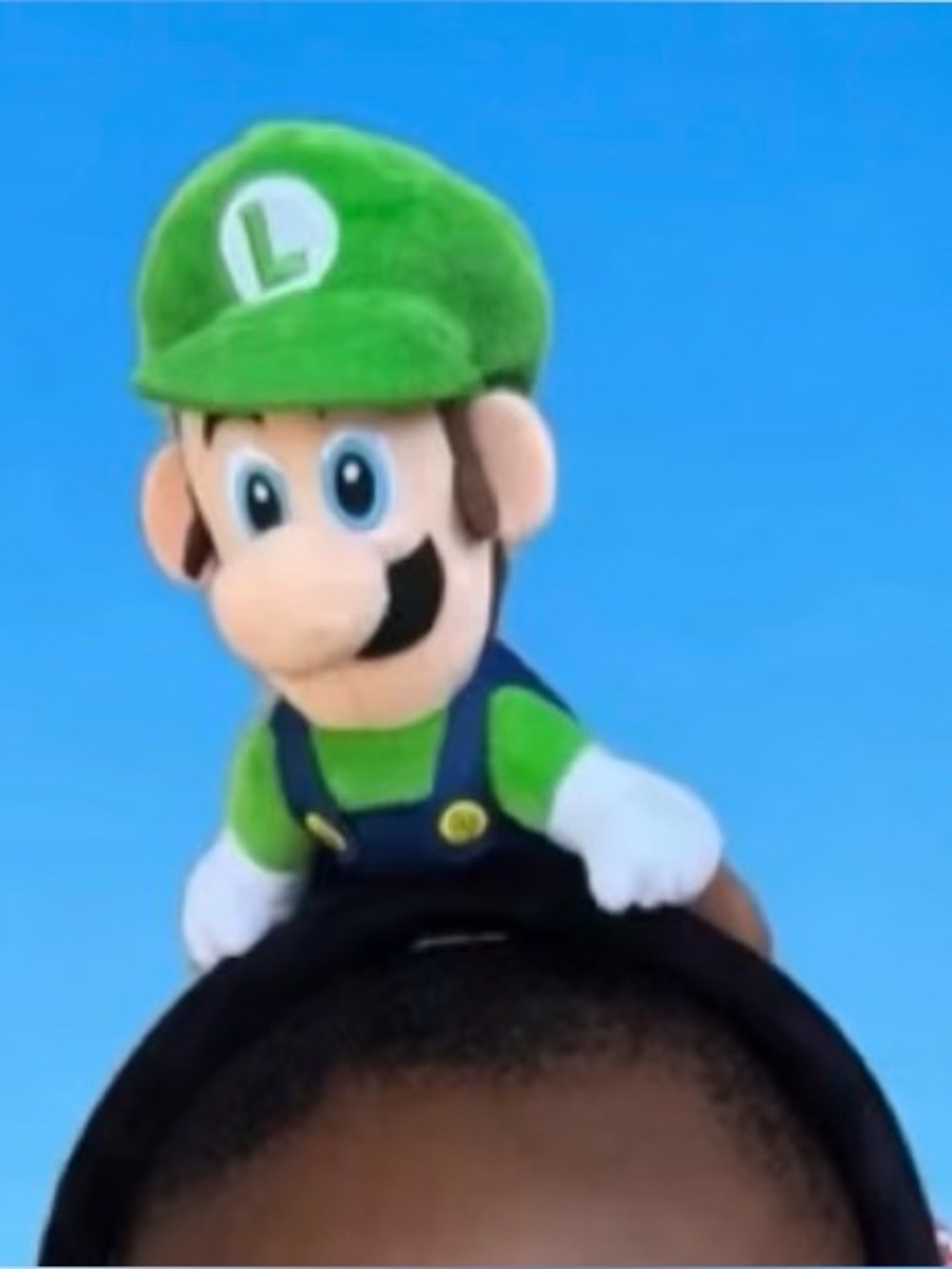 New Super Nintendo World Luigi Headband Universal Studios Hollywood